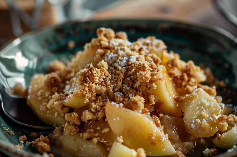 Crumble aux pommes